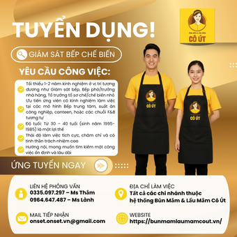 Poster tuyển dụng